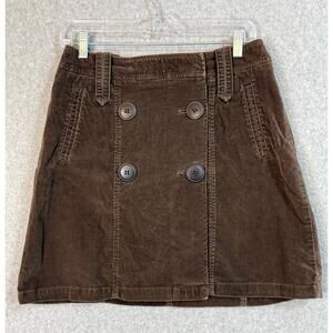Vtg Y2K Jones Wear Jeans Corduroy Wrap Skirt Size 6 Academia Preppy Campuscore